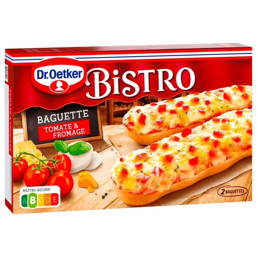 Dr. Oetker Bistro Baguette Tomate & Fromage 250g